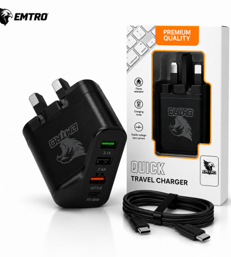 Emtro 65W fast charger