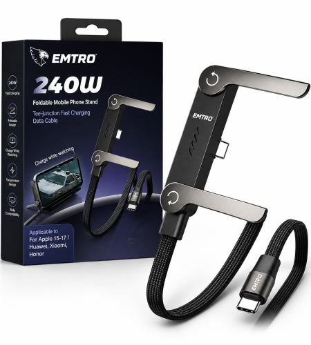 USB cord with stand
